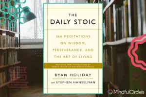 Quote from Marcus Aurelius featured in The Daily Stoic, illustrated on a minimalist background. • Visualization of Stoic principles from The Daily Stoic by Ryan Holiday.